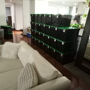 Alquiler cajas para mudanzas